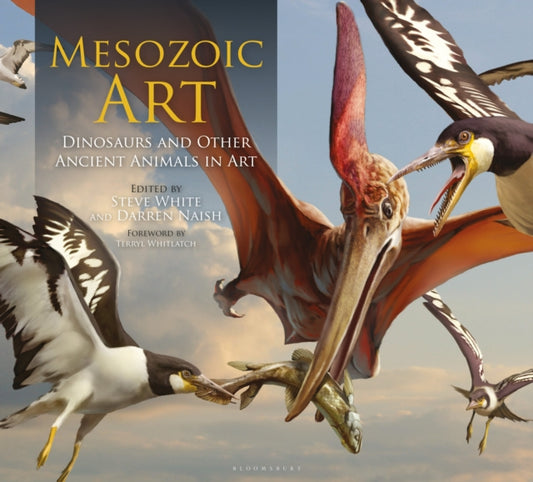 Book cover of: Mesozoic Art. By: Steve White