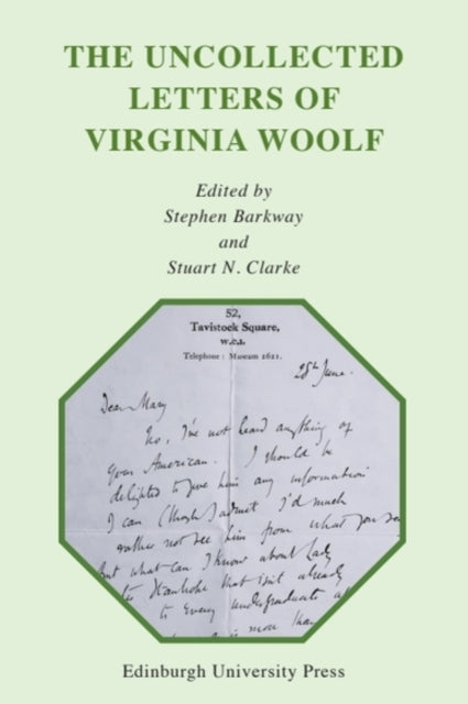 Book cover of: Uncollected Letters of Virginia Woolf. By: Stephen Barkway