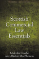 Book cover of: Scottish Commercial Law Essentials. By: Malcolm Combe