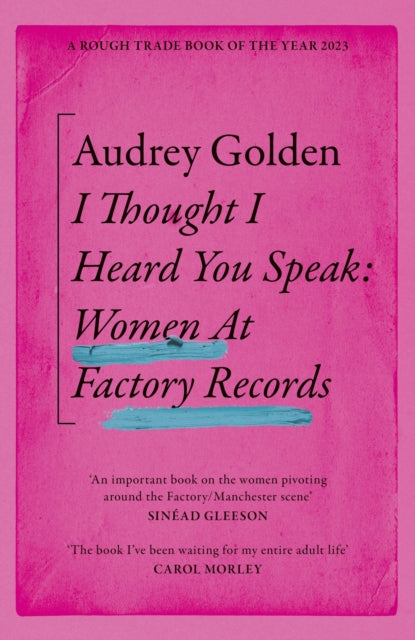 Book cover of: I Thought I Heard You Speak. By: Audrey Golden