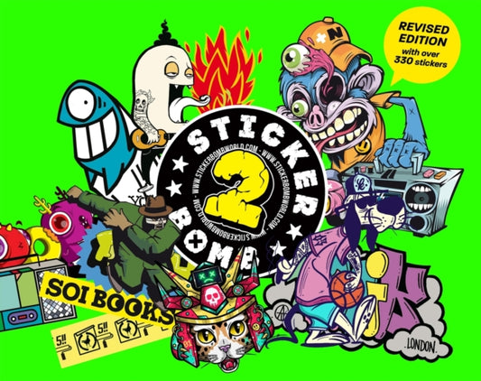 Book cover of: Stickerbomb 2. By: SRK