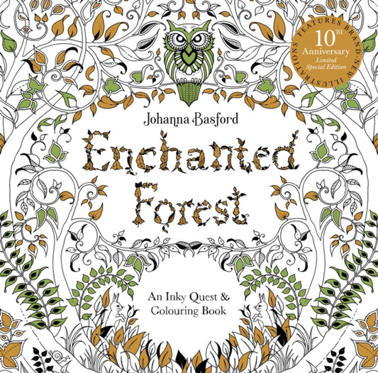Book cover of: Enchanted Forest. By: Johanna Basford