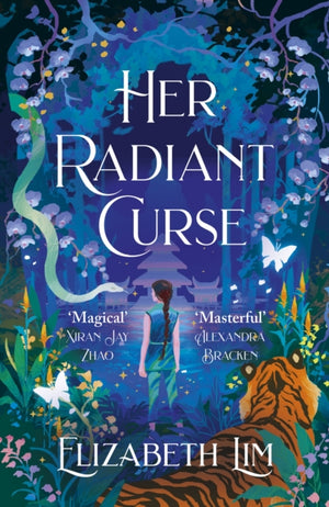 Her Radiant Curse, an enchanting fantasy, set in the same world as Six Crimson Cranes