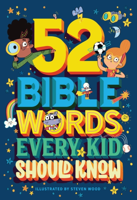 Book cover of: 52 Bible Words Every Kid Should Know. By: Carrie Marrs