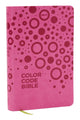 Book cover of: NKJV, Color Code Bible for Kids, Pink Leathersoft, Comfort Print
