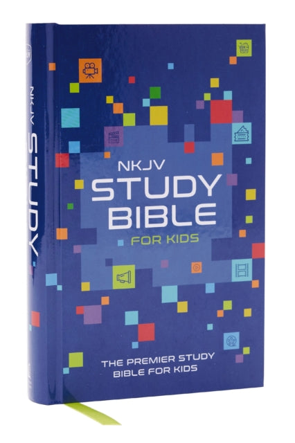 Book cover of: NKJV Study Bible for Kids, Hardcover:  The Premier Study Bible for Kids. By: Zondervan
