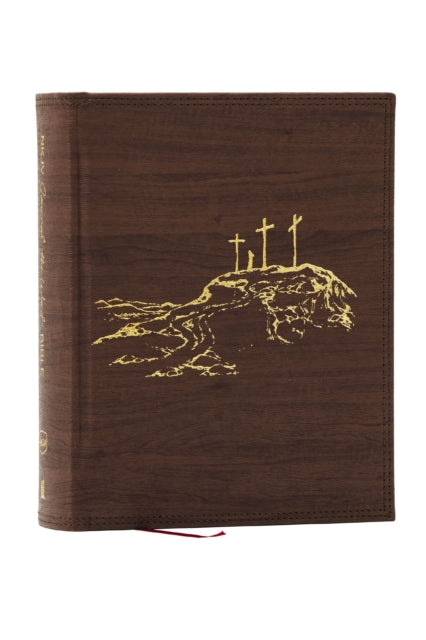NKJV, Journal the Word Reference Bible: Let Scripture Explain Scripture. Reflect on What You Learn (Brown Leathersoft over Board, Red Letter, Comfort Print)