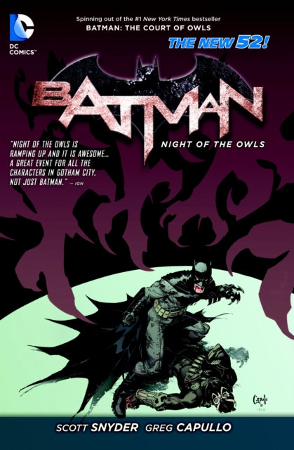 Book cover of: Batman: Night of the Owls (The New 52)