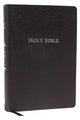 Book cover of: KJV Study Bible, Large Print, Bonded Leather, Black, Red Letter. By: Thomas Nelson Publishing Staff