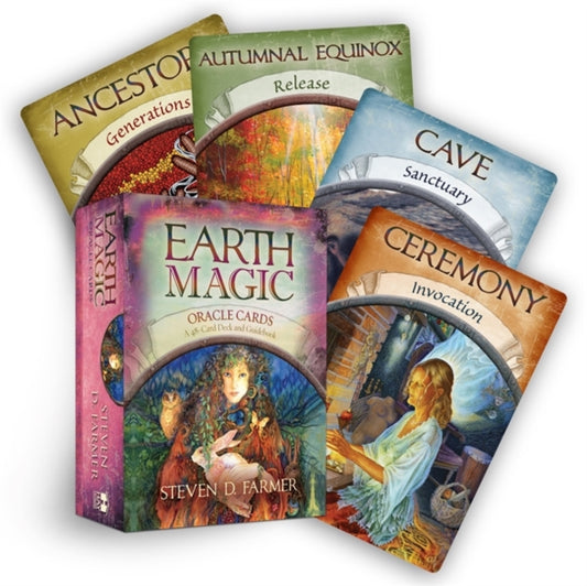 Book cover of: Earth Magic Oracle Cards