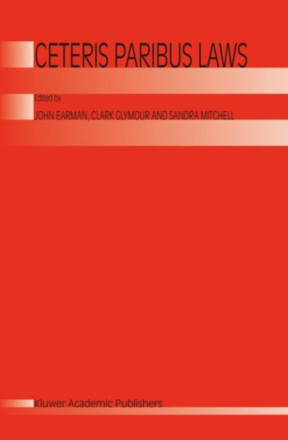 Book cover of: Ceterus Paribus Laws