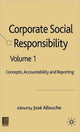 Book cover of: Corporate Social Responsibility. By: Jose Allouche