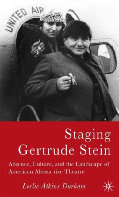 Book cover of: Staging Gertrude Stein