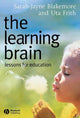 Book cover of: Learning Brain. By: Sarah-Jayne Blakemore