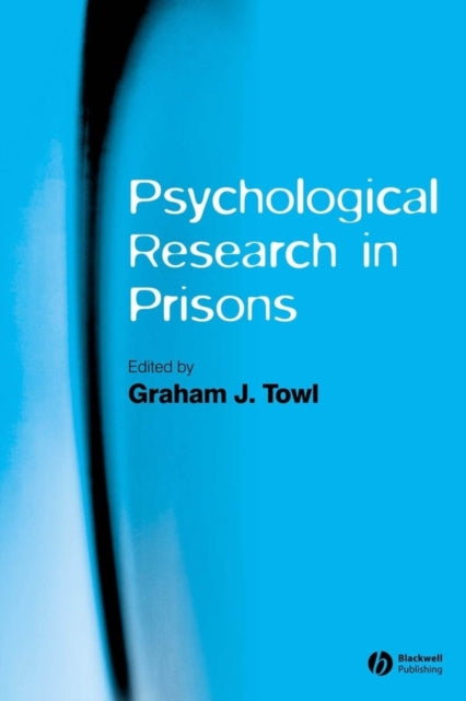 Book cover of: Psychological Research in Prisons