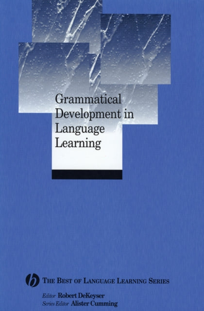 Book cover of: Grammatical Development in Language Learning