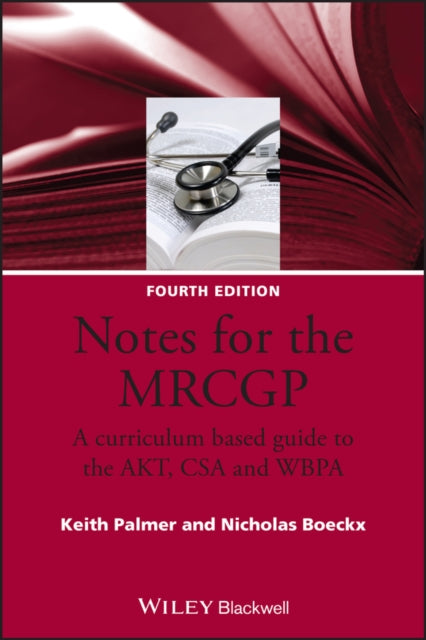 Book cover of: Notes for the MRCGP. By: Nicholas K. Boeckx, K. T. Palmer