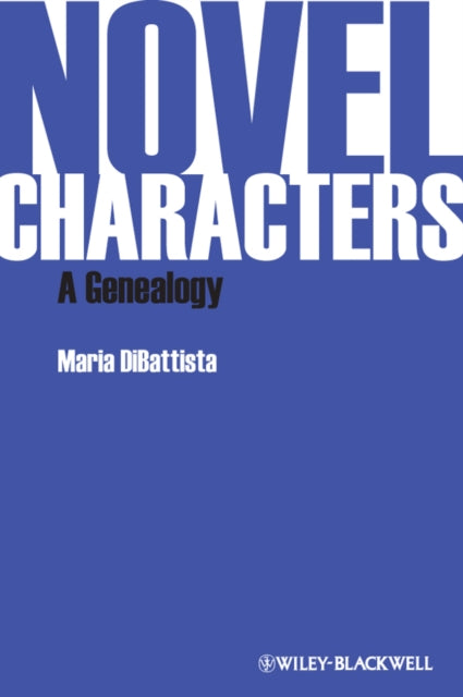 Book cover of: Novel Characters. By: Maria DiBattista