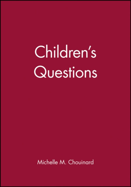 Book cover of: Children's Questions