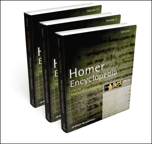 Book cover of: Homer Encyclopedia, 3 Volume Set. By: Margalit Finkelberg