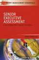 Book cover of: Senior Executive Assessment. By: Dean Stamoulis