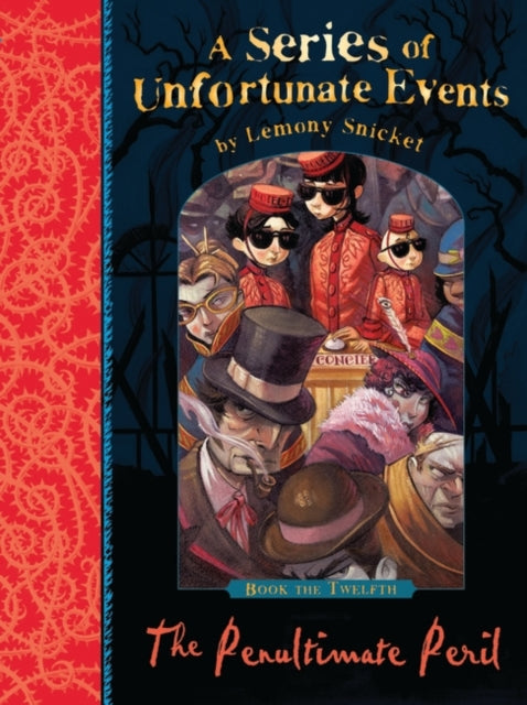 Book cover of: Penultimate Peril. By: Lemony Snicket