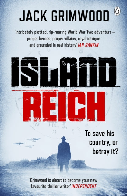 Book cover of: Island Reich. By: Jack Grimwood