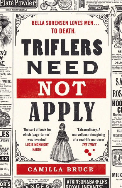 Book cover of: Triflers Need Not Apply. By: Camilla Bruce