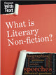 Book cover of: What is Literary Non-fiction?. By: Charlotte Guillain