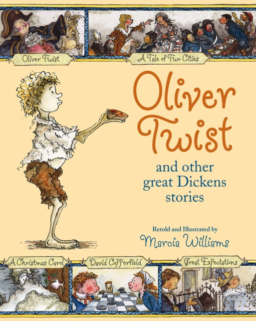 Book cover of: Oliver Twist and Other Great Dickens Stories. By: Marcia Williams