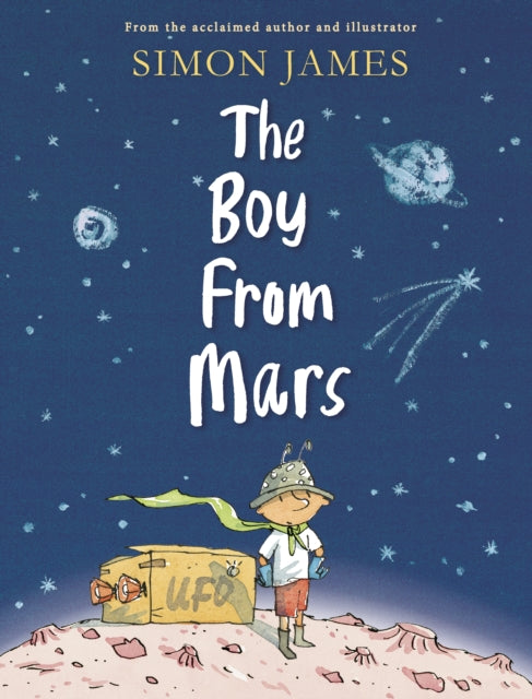 Book cover of: Boy from Mars. By: Simon James