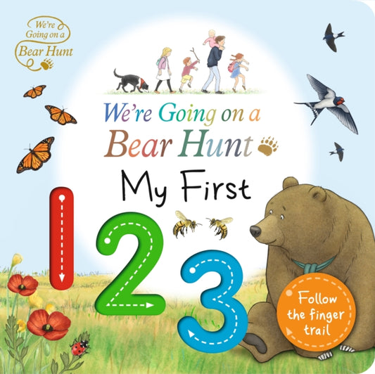 Book cover of: We're Going on a Bear Hunt: My First 123. By: Bear Hunt Films Ltd. Staff