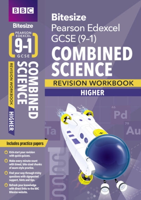 Book cover of: BBC Bitesize Edexcel GCSE Combined Science (Higher) Revision Workbook - for 2026, 2027 exams
