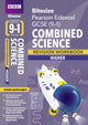 Book cover of: BBC Bitesize Edexcel GCSE Combined Science (Higher) Revision Workbook - for 2026, 2027 exams