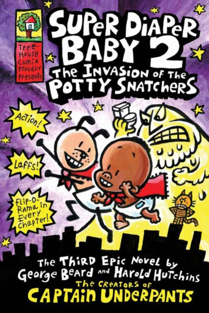 Super Diaper Baby 2 The Invasion of the Potty Snatchers 9781407130910 Dav Pilkey