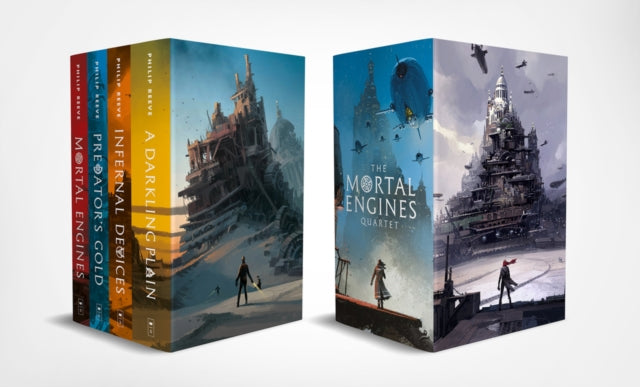 Mortal Engines (Ian McQue boxset x4) 9781407191775 Philip Reeve