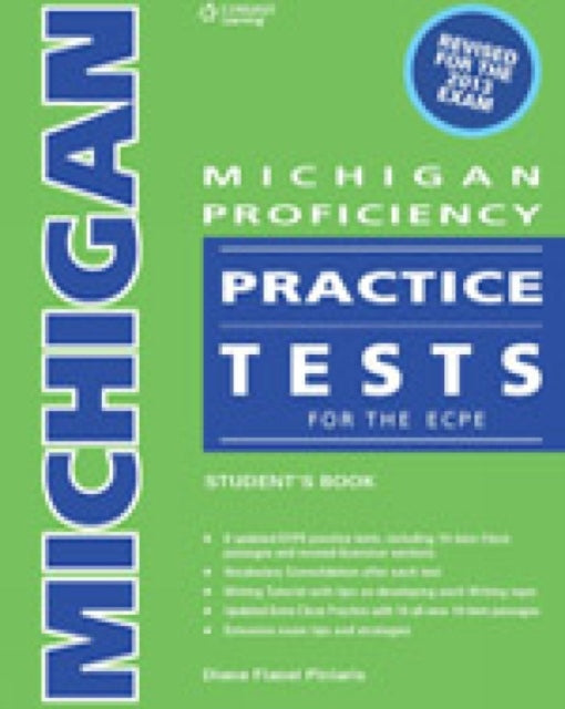 Book cover of: Michigan Proficiency Practice Tests for the ECPE. By: Piniaris