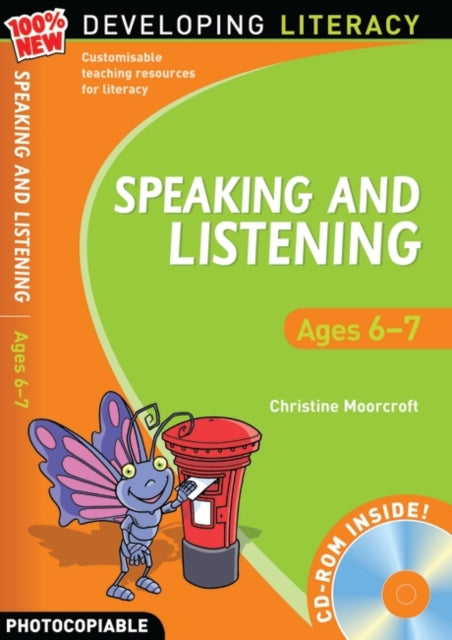 Book cover of: Speaking and Listening: Ages 6-7. By: Christine Moorcroft