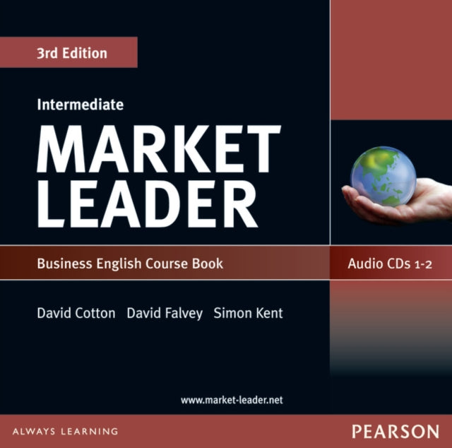 Book cover of: Market Leader 3rd edition Intermediate Coursebook Audio CD (2). By: David Cotton
