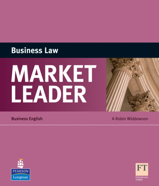 Book cover of: Market Leader ESP Book - Business Law. By: Robin Widdowson