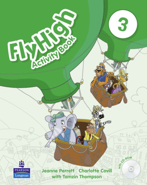 Book cover of: Fly High Level 3 Activity Book and CD ROM Pack. By: Jeanne Perrett