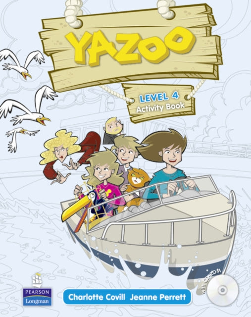 Book cover of: Yazoo Global Level 4 Activity Book and CD ROM Pack. By: Jeanne Perrett