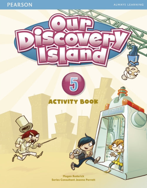 Book cover of: Our Discovery Island Level 5 Activity Book and CD Rom (Pupil) Pack. By: Megan Roderick