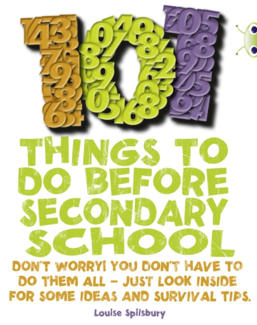 Book cover of: Bug Club NF Red (KS2) B/5B 101 Things to do before Secondary School. By: Louise Spilsbury