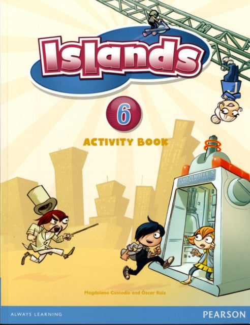Book cover of: Islands Level 6 Activity Book plus pin code. By: Magdalena Custodio