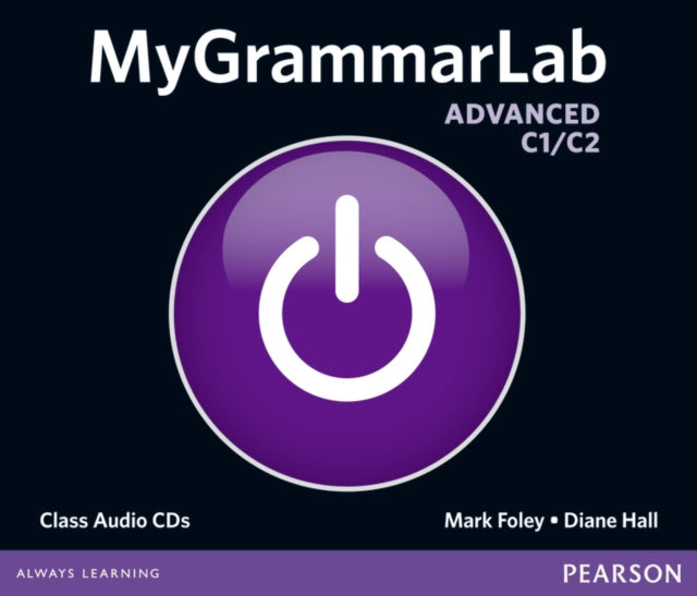 Book cover of: MyGrammarLab Advanced Class audio CD. By: Diane Hall