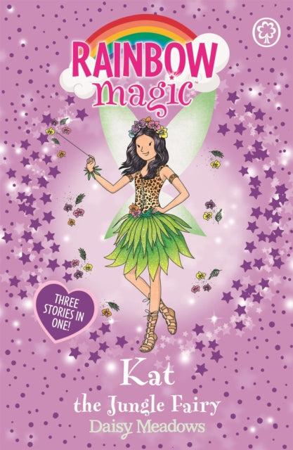 Book cover of: Rainbow Magic: Kat the Jungle Fairy. By: Daisy Meadows