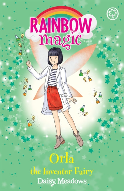 Book cover of: Rainbow Magic: Orla the Inventor Fairy. By: Daisy Meadows