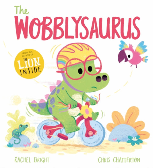Book cover of: DinoFeelings Book: The Wobblysaurus. By: Rachel Bright