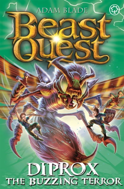 Book cover of: Beast Quest: Diprox the Buzzing Terror. By: Adam Blade